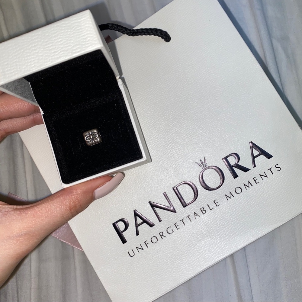Authentic PANDORA Birthday Box Charm